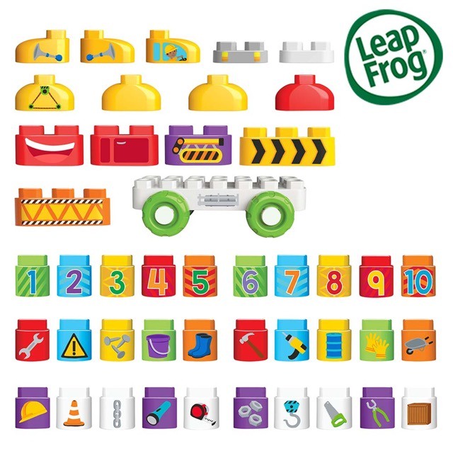 官方直營【LeapFrog】小小建築師-工程卡車組, , large