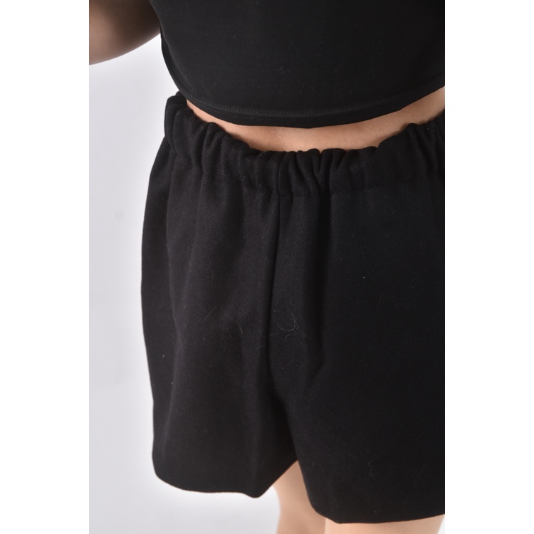 (S) 氣質黑色短褲二手衣, , large