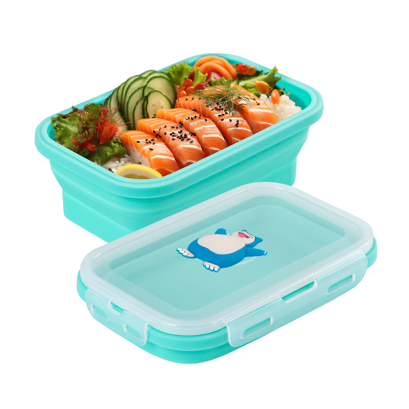 Silicone Foldable Food Container-SNL-8, , large