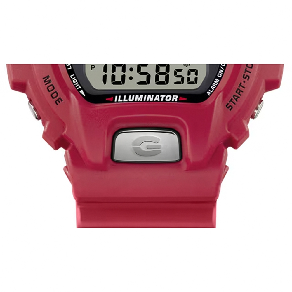 CASIO 卡西歐 G-SHOCK 30周年紀念版 電子錶 手錶-紅 DW-6900TR-4, , large