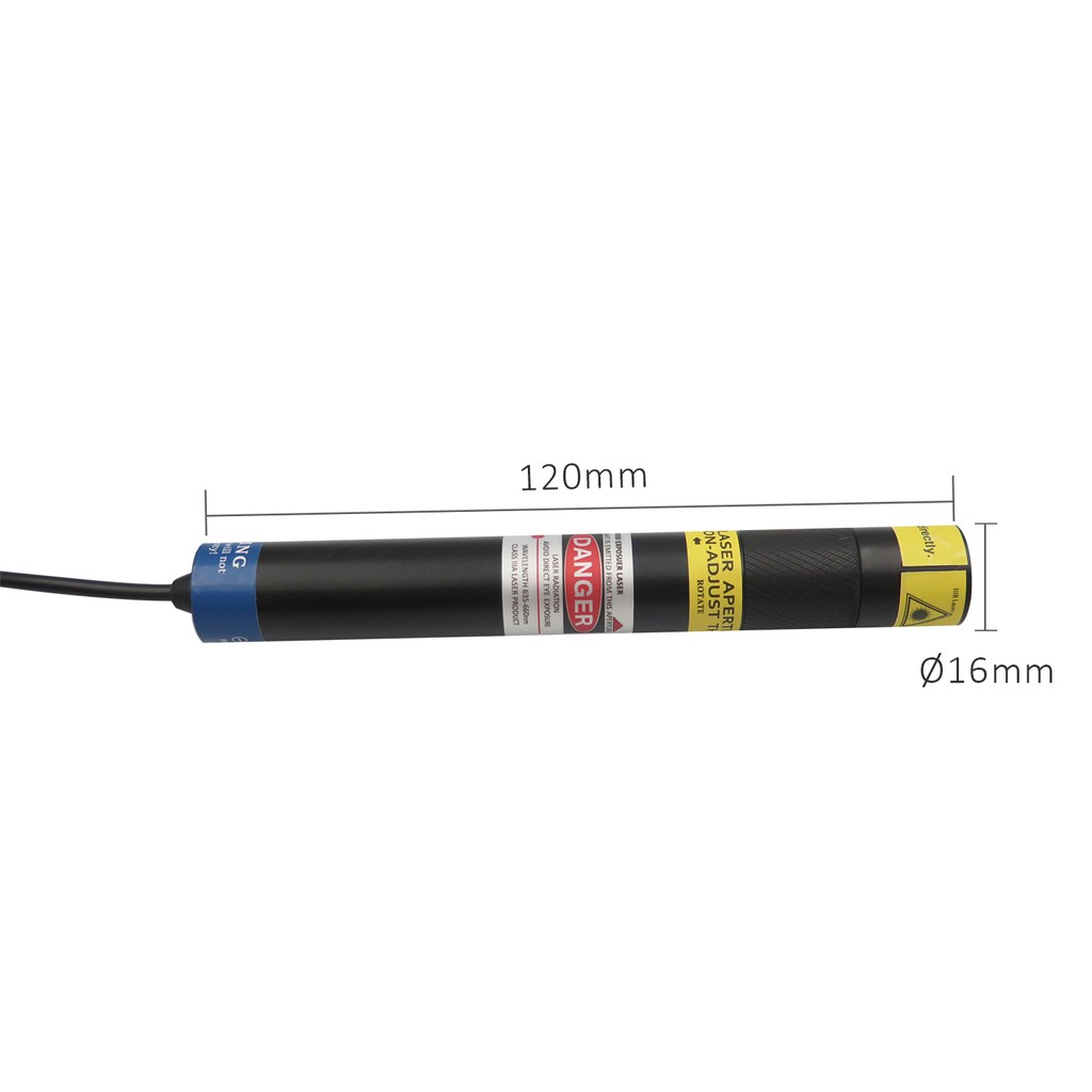 Adjustable Focus Laser Pointer / Green Beam with Adjustable Focus / 1 Set (Includes Base), , large