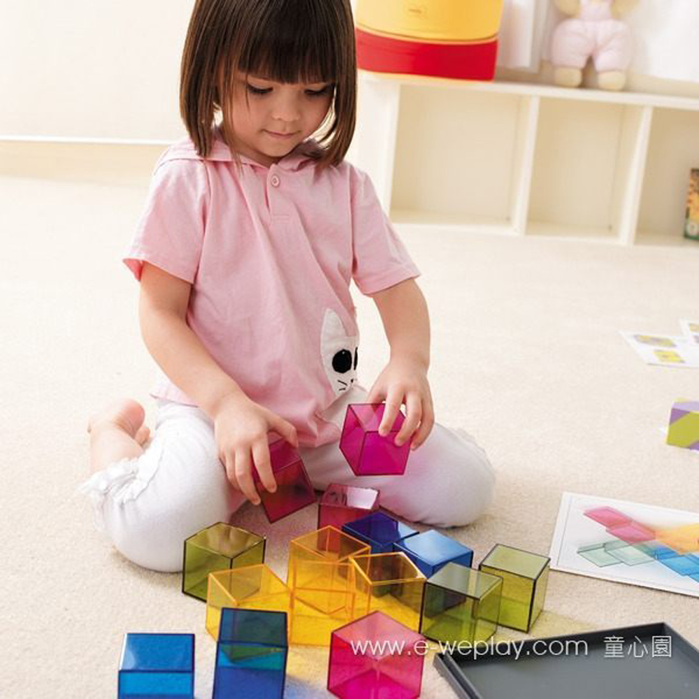 [Yong Quanxin] Weplay Body Potential Development Series [Creative Interaction] Rainbow Building Blocks (16 pieces) ATG-KC2002, , large