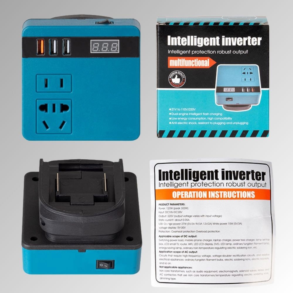 18V/20V轉110V插電變壓器, , large