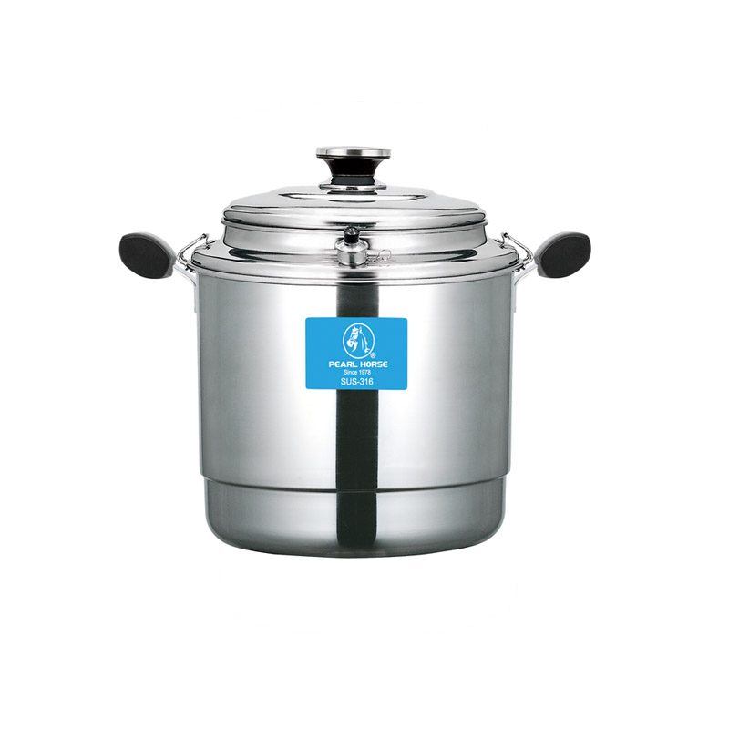 PEARL HORSE SUS316# Super Thick Casting Pot – 28cm – TA-S-03-28
