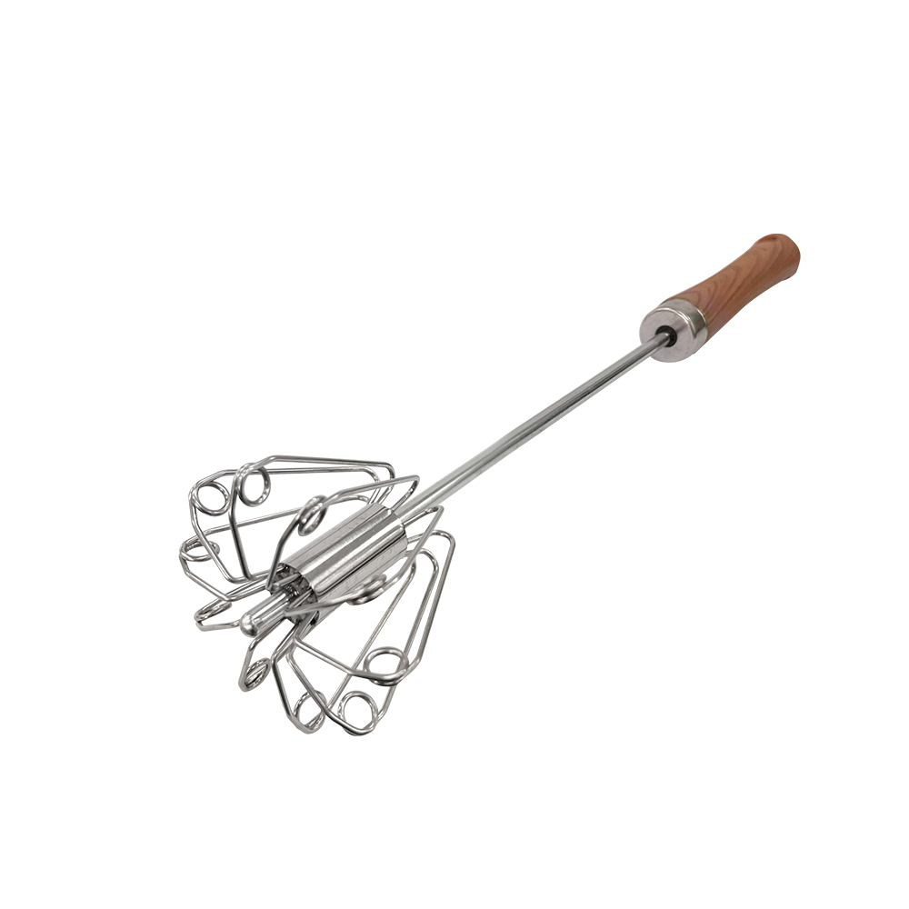 PERFECT 理想牌 晶品304不鏽鋼按壓式旋轉打蛋器不鏽鋼打蛋器攪拌器 31cm-Leidea樂德兒, , large