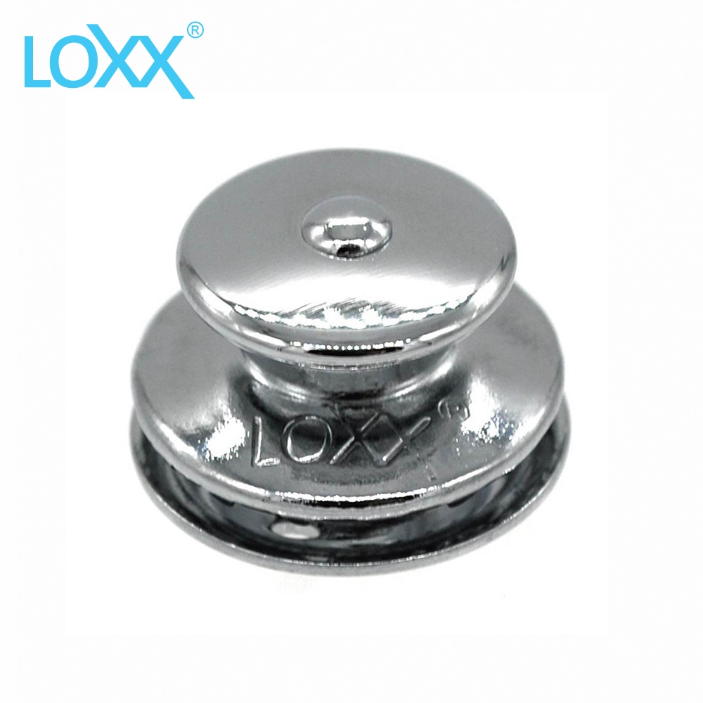 LOXX E-CHROME 安全背帶扣 亮銀色【敦煌樂器】, , large