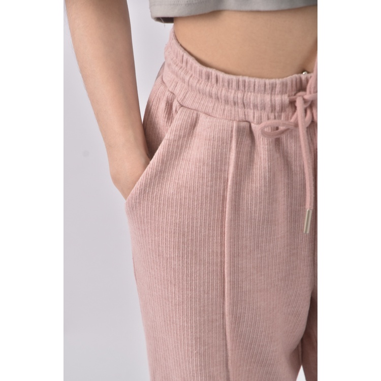 (S) air space高腰質感粉色長褲二手衣, , large