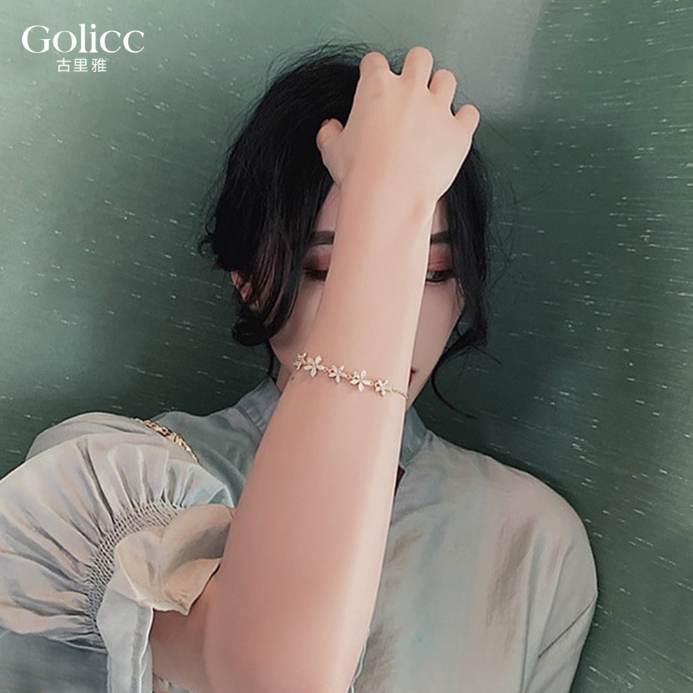 【Gulicc】古莉可 手鍊 小花貓眼石 星光手鍊, , large