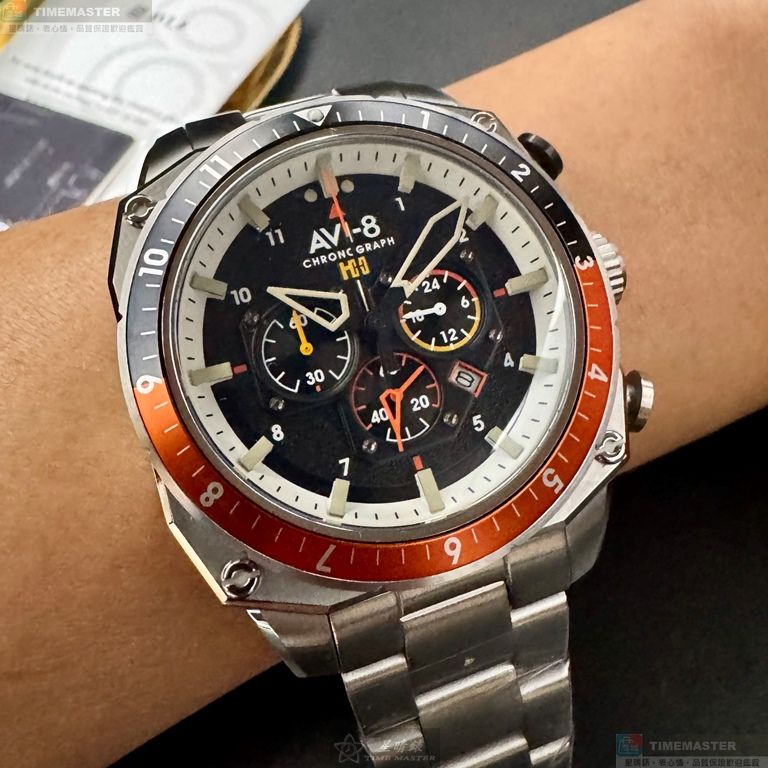 [TIMEMASTER] 新品牌 watch, 44mm, AV00003, , large