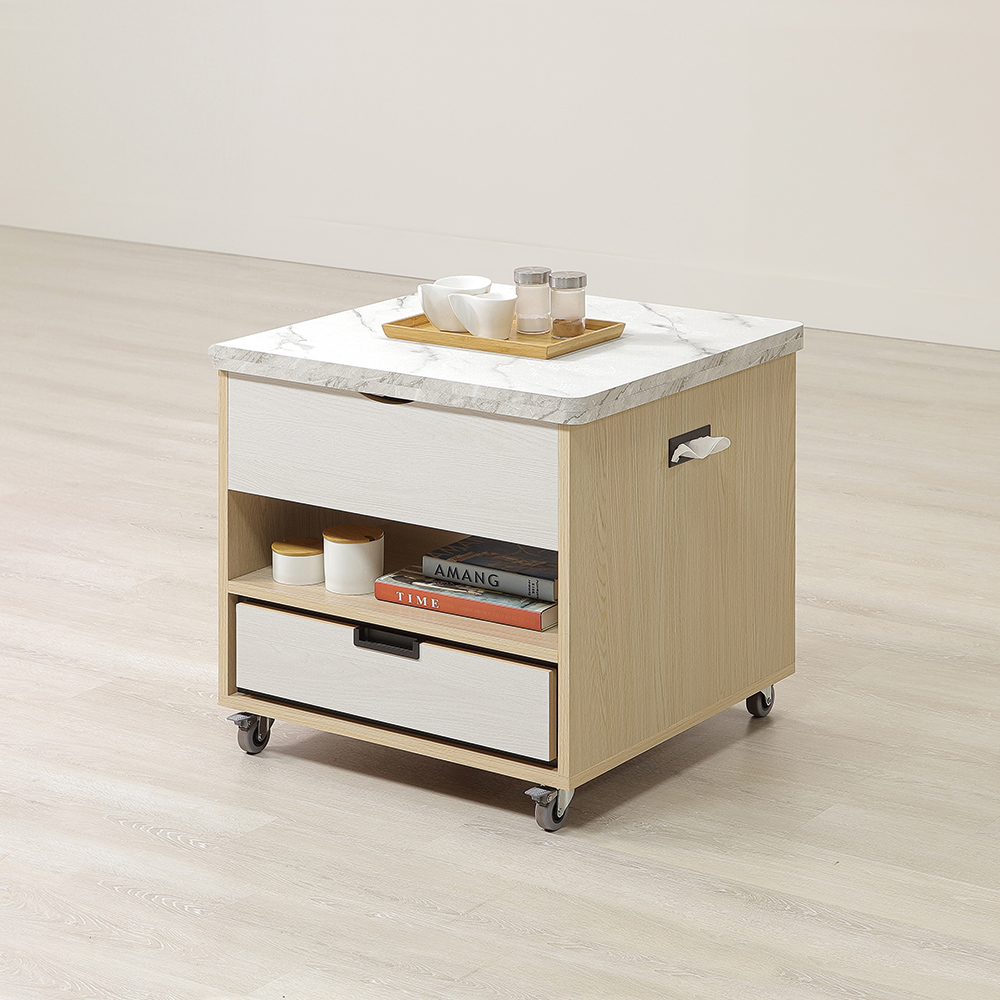 【唯熙傢俱】雷莎原木雙色小茶几, , large