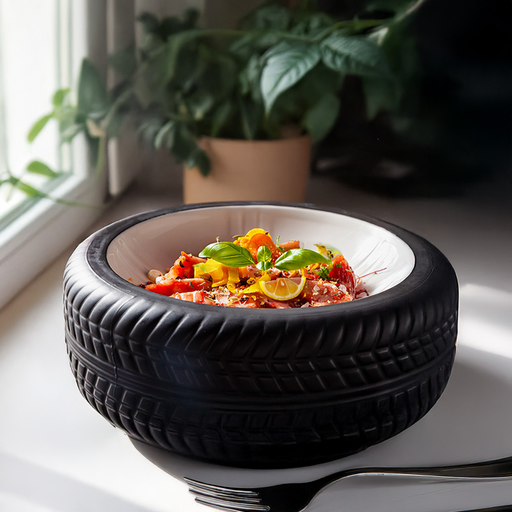 急速饗宴盤 造型餐具 盤子 餐具 美味饗宴 派對焦點 輪胎造型盤子 美味競技 舌尖飆速 特色餐點 居家生活