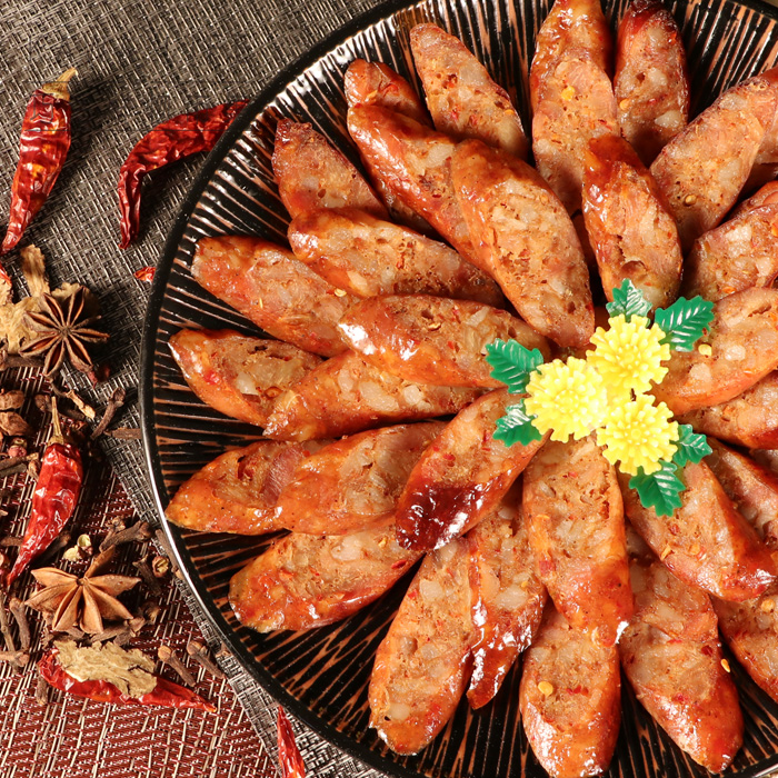 川味花椒雞肉香腸(250g), , large