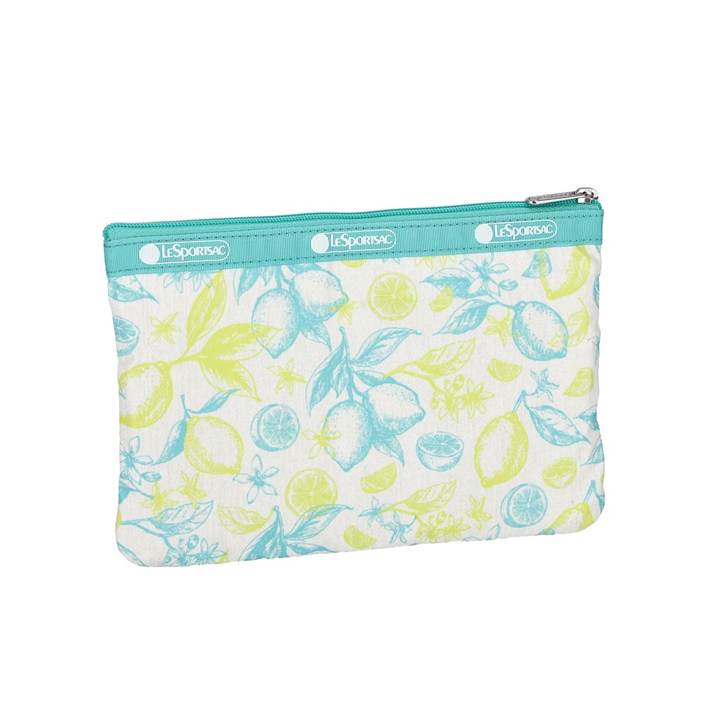 |快速出貨|Lesportsac 3-zip Cosmetic 三層拉鍊化妝包 送禮推薦-青檸新綠, , large