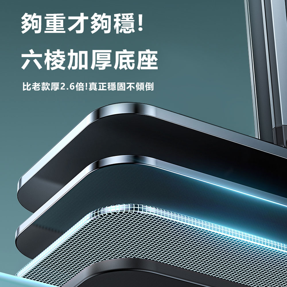 Rtako銳塔克 LQ 911 720&deg; Hexagonal carbon steel multi-functional Pad Or Phone Stand, , large