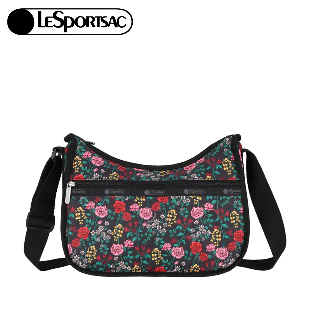 Lesportsac Classic Hobo 經典斜背包 送禮-馥郁花語