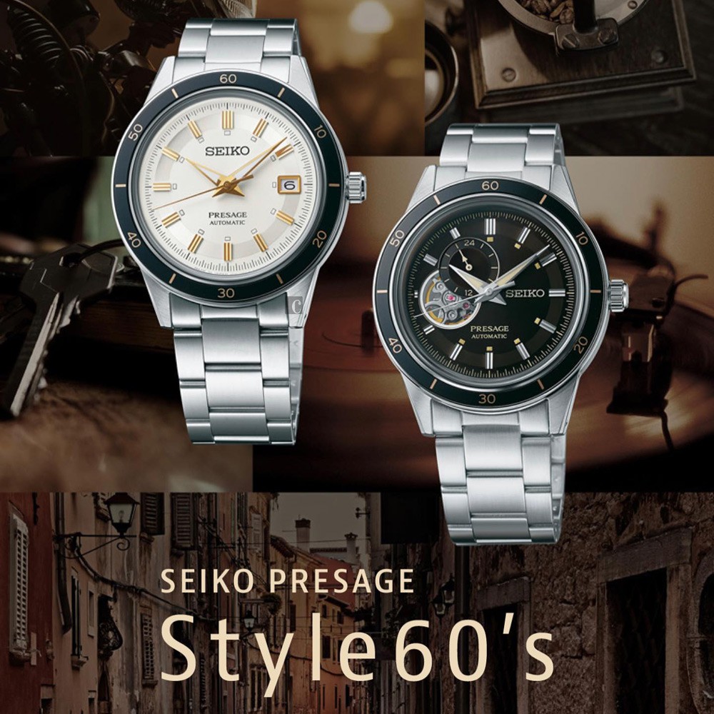 SEIKO 精工 Presage Style60’s系列機械錶 4R39-00Z0D/SSA425J1, , large
