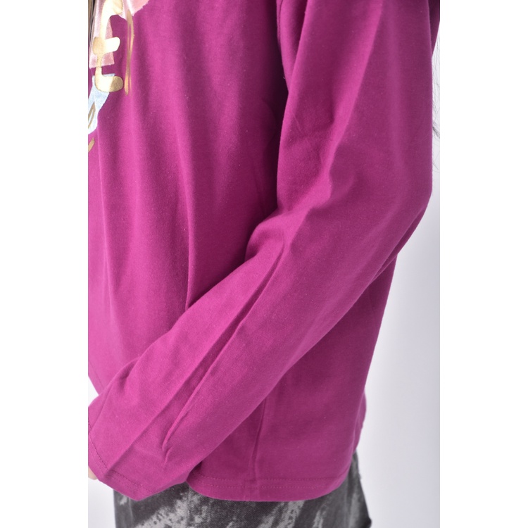(XL) jjuny韓牌質感紫色長袖上衣二手衣, , large