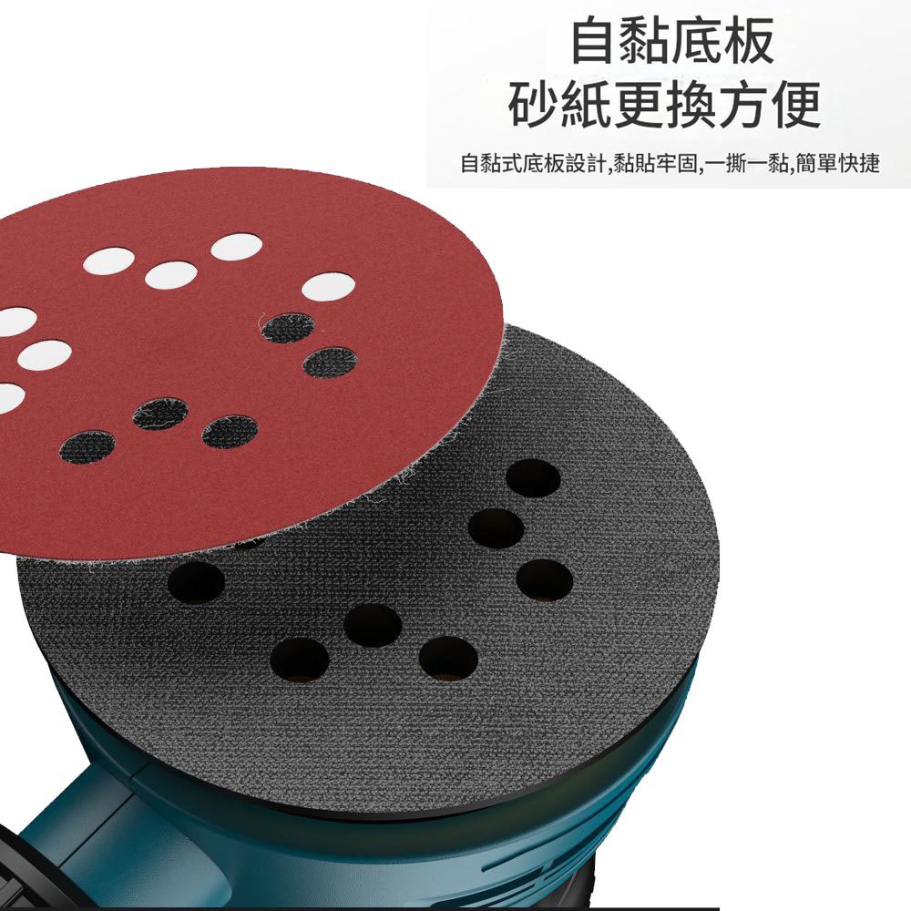 新款5吋6檔調速打磨機110V, , large