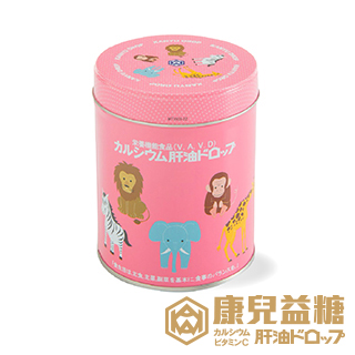 [珺陽]康兒益糖KAWAI KM 兒童肝油 維生素A+D+鈣質(300粒裝-哈密瓜風味), , large