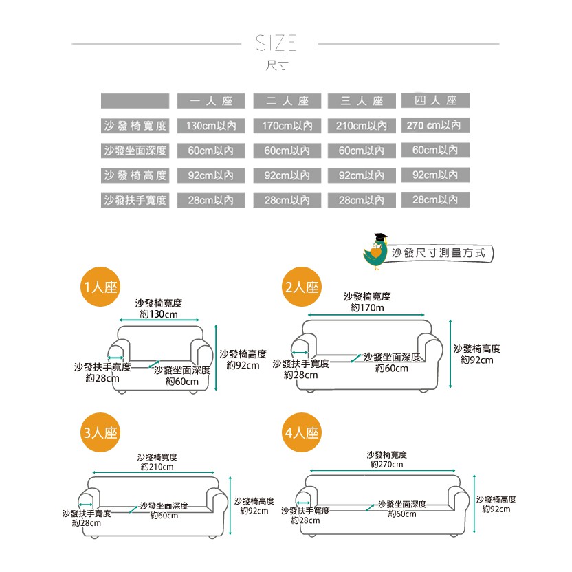 【格藍傢飾】加大版 抽繩專利沙發套-禪思 高品質 親膚透氣 沙發罩 沙發布套 彈力, , large