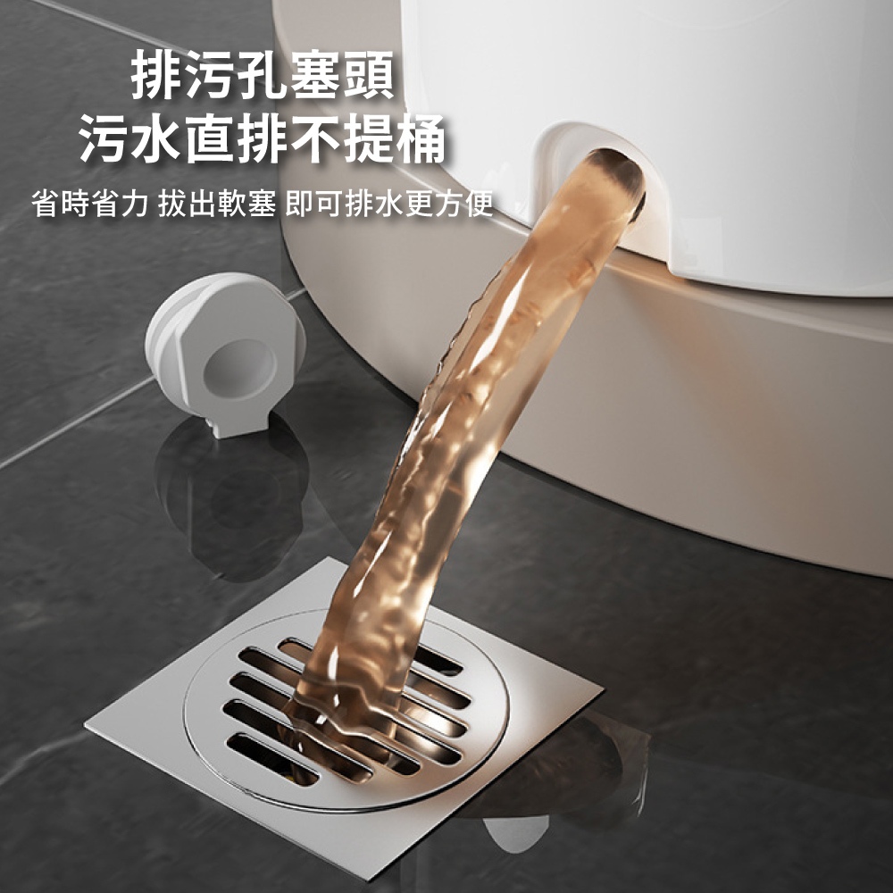 【APEX】單桶式輕巧洗脫合一清潔拖把 (一桶一布), , large