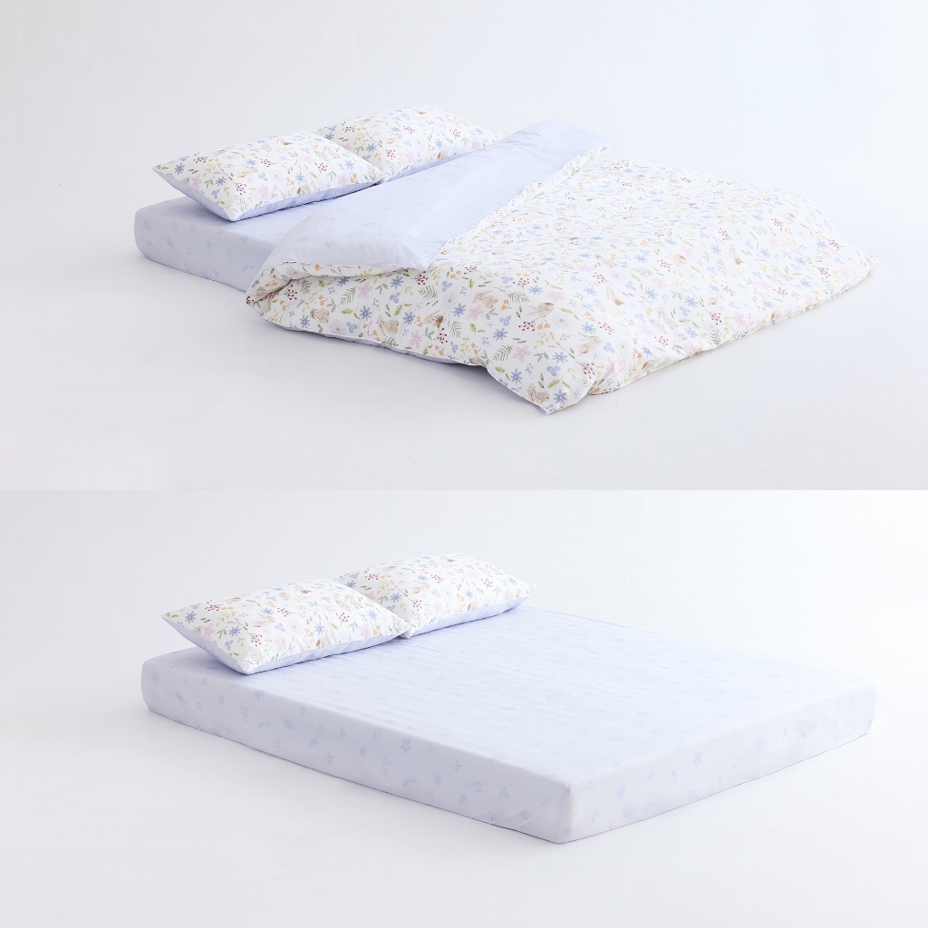 DOTDOT Lite - 『春野兔』 床包枕套組/兩用被｜Classic系列｜50s天絲萊賽爾, , large