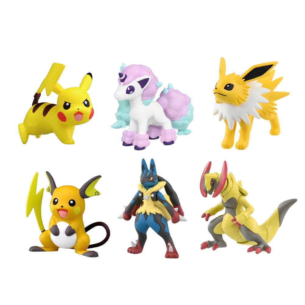 精選寶可夢人偶六入組, , large