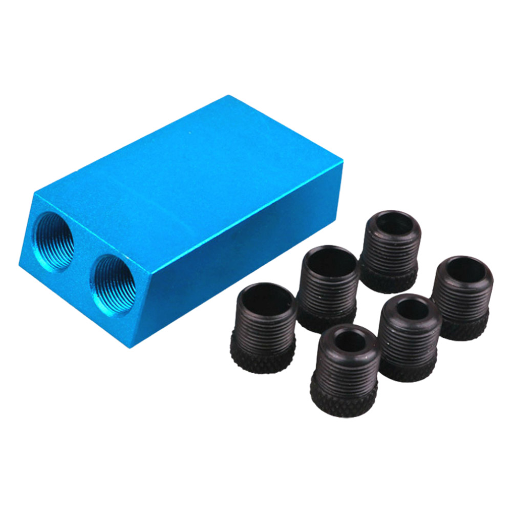 15度角木工斜孔定位器-7件套, , large