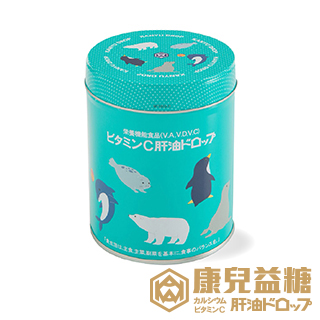[珺陽]康兒益糖KAWAI KC 兒童肝油 維生素A+D+C(300粒裝-香橙風味), , large