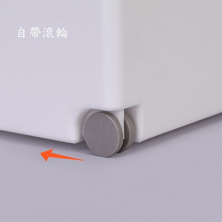 Daily Case Roller Storage Basket - Long, , large