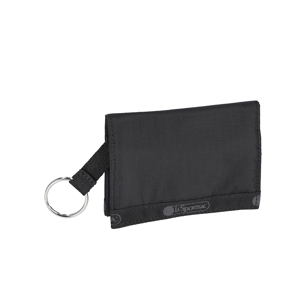 Lesportsac Snap Card Case 按扣卡夾/ 永恆黑, , large