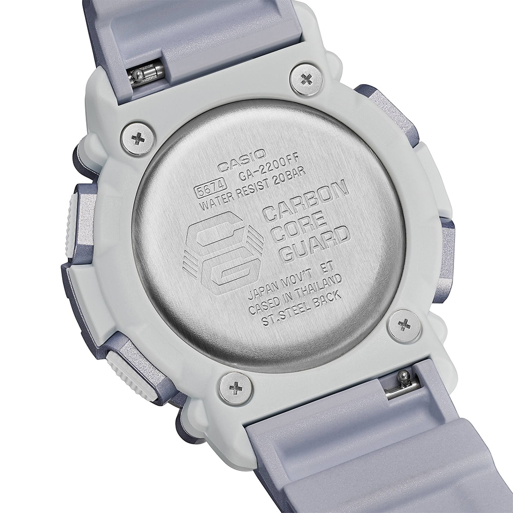 CASIO 卡西歐 G-SHOCK 科幻未來金屬色手錶 GA-2200FF-8A, , large