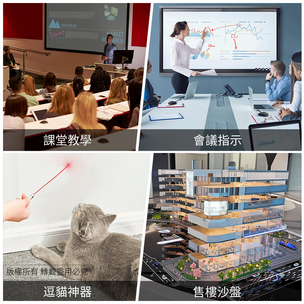 實用牌50mW綠光雷射筆 PLS-227 綠光單點雷射光 射程600公尺 輕巧設計, , large