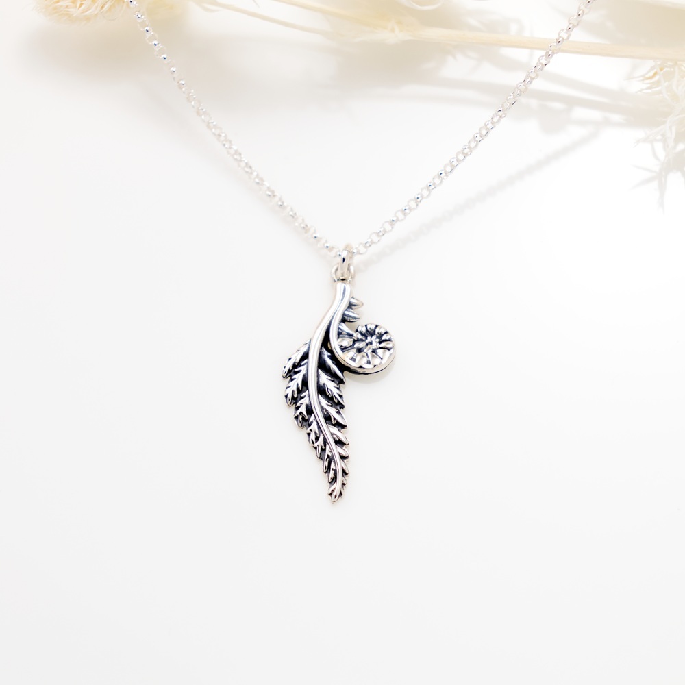 【Angel & Me】蕨葉 葉子 s925 純銀項鍊 生日 情人節 聖誕禮物, , large