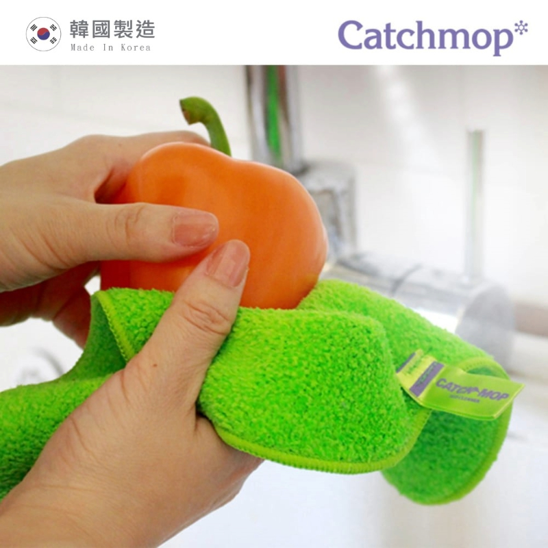 〔得來亞〕Catchmop神奇蔬果抹布(1入裝) / 去除農藥殘留, , large