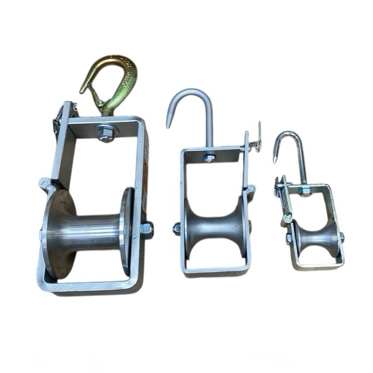 WIN 五金 台灣製造 L1  HARU 電纜滑車 電信鋁滑車 電信滑車 四面滑車 開口滑車  省力工具, , large