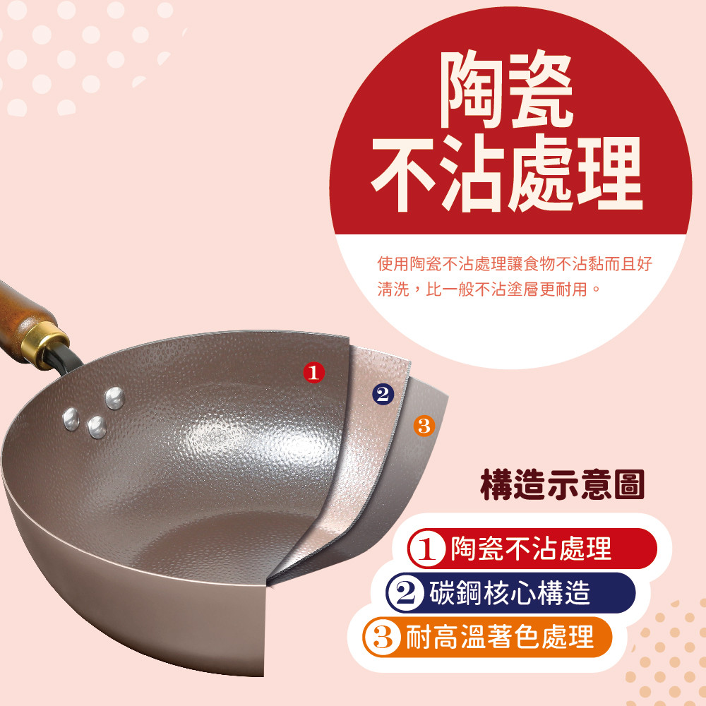 [清水]極緻煮意湯炒鍋28CM(送銘柄玉子燒15x19CM), , large