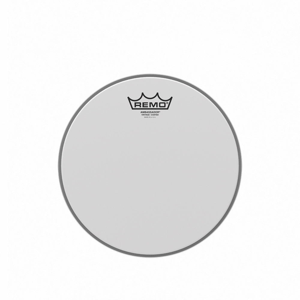REMO Ambassador Vintage Coated 雙層噴白鼓皮 10"【敦煌樂器】, , large