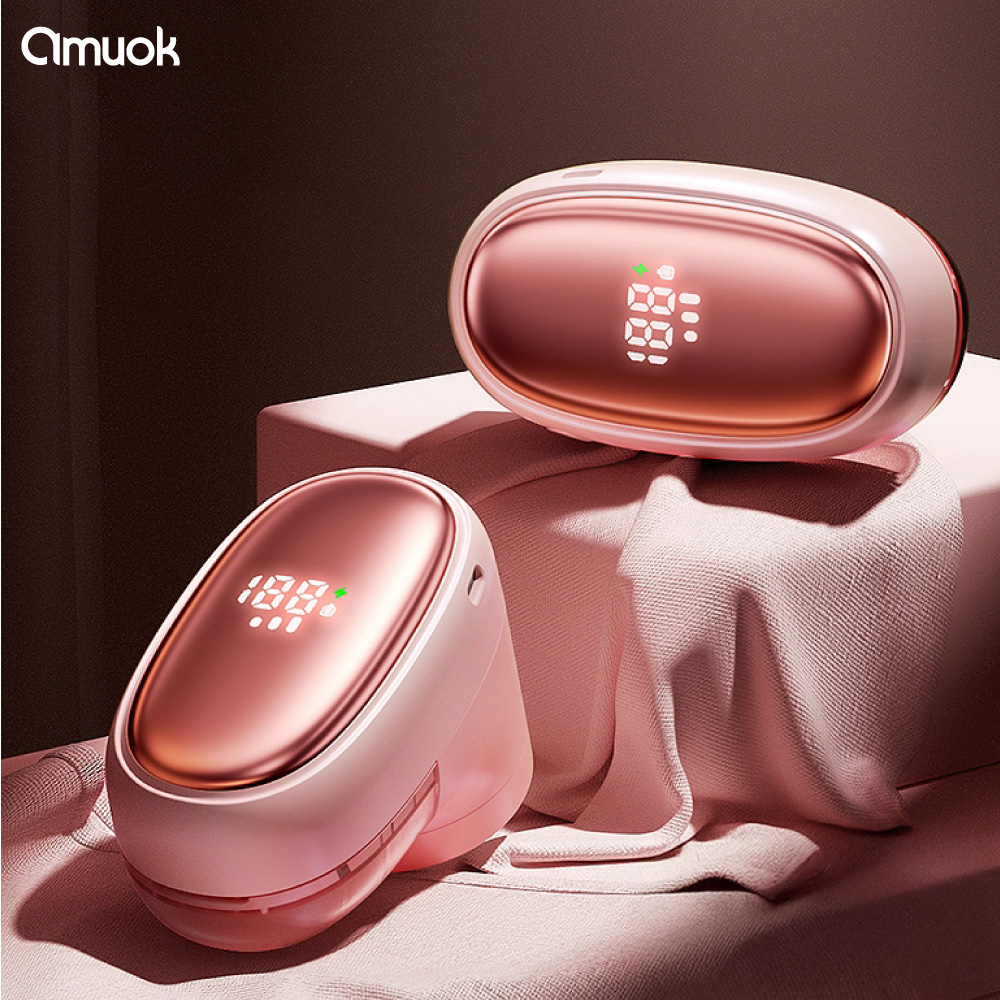 【amuok】小逗號安全數顯除毛球機 除毛球器 刮毛球機(三色可選), , large