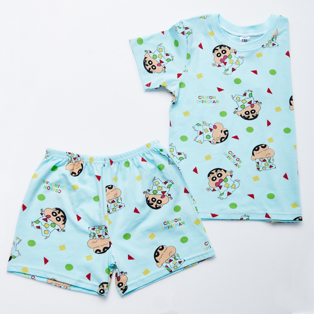 (多款)蠟筆小新 純棉短袖套裝 純棉睡衣 【旺達棉品】SC-NF002, , large