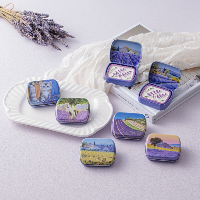 〔本野有限公司〕法國ESPRIT PROVENCE 擴香石-LAT薰衣草向日葵 -1入組, , large