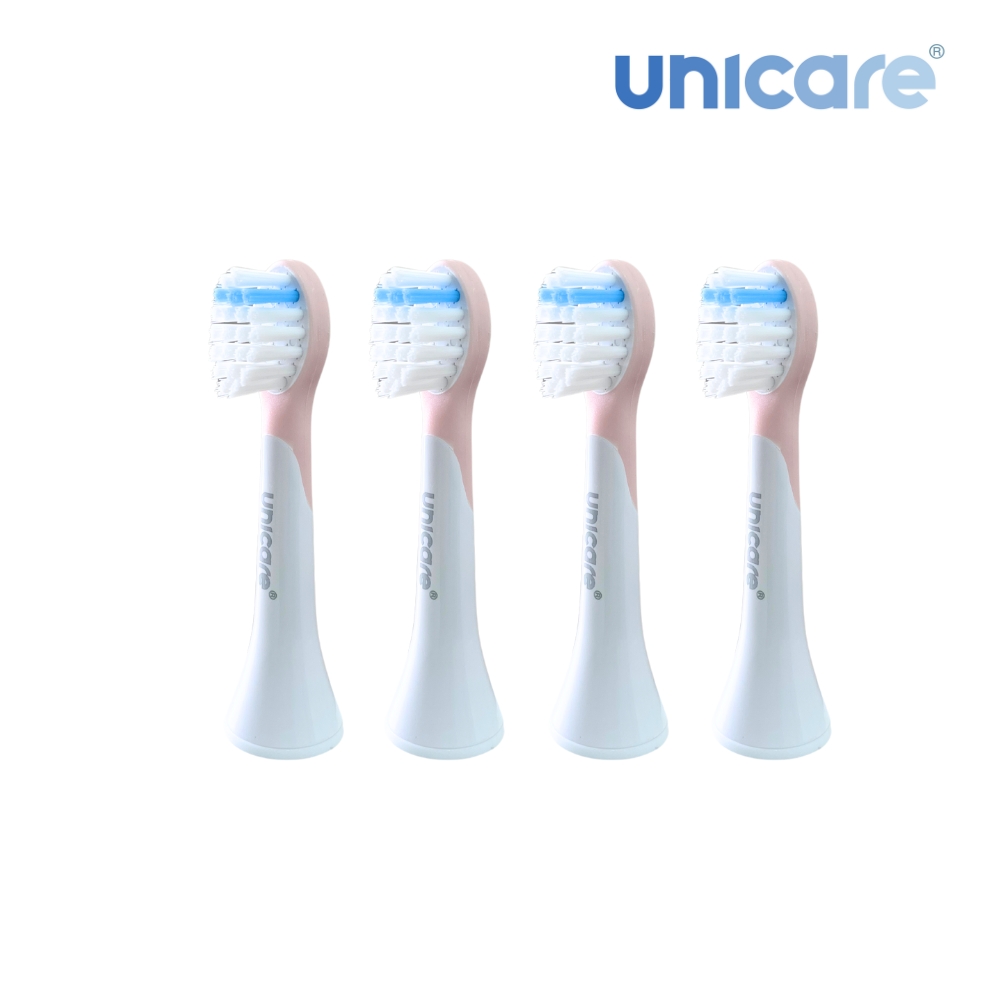 [unicare®] unibear兒童訂製電動牙刷替換刷頭四入組, , large