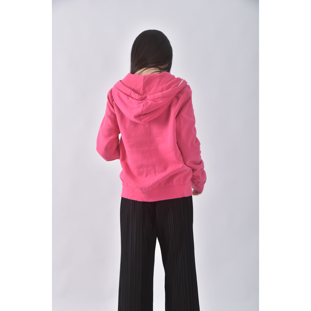(XL) aeropostale棉質連帽粉色外套二手衣, , large