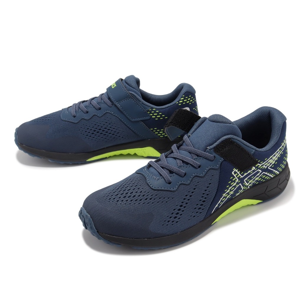 ASICS LAZERBEAM RI-MG 兒童慢跑鞋 深丈青 黏帶式 童鞋 1154A169 24SSO 【樂買網】, , large