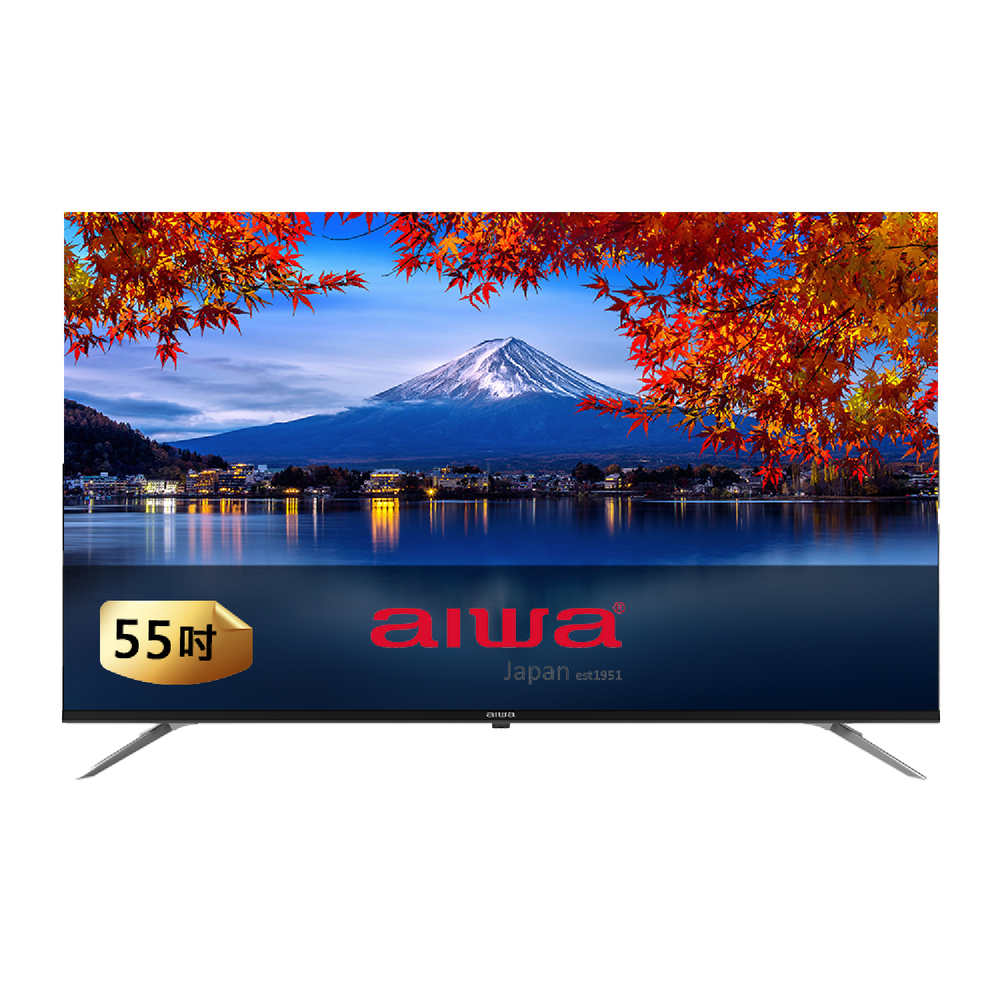 AIWA 愛華 55吋 4K QLED 智慧型顯示器 AI-55QL25, , large
