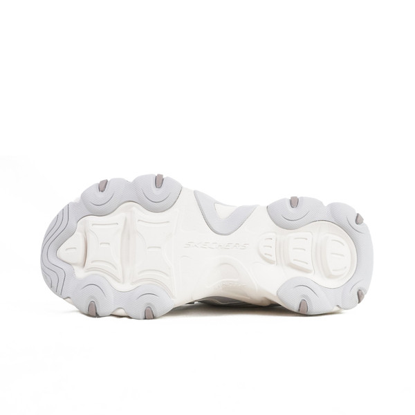 Kixpress-Skechers D'lites 5.0 女 休閒鞋 經典 復古 厚底 增高 穿搭 灰 紫 [150522LGMT], , large