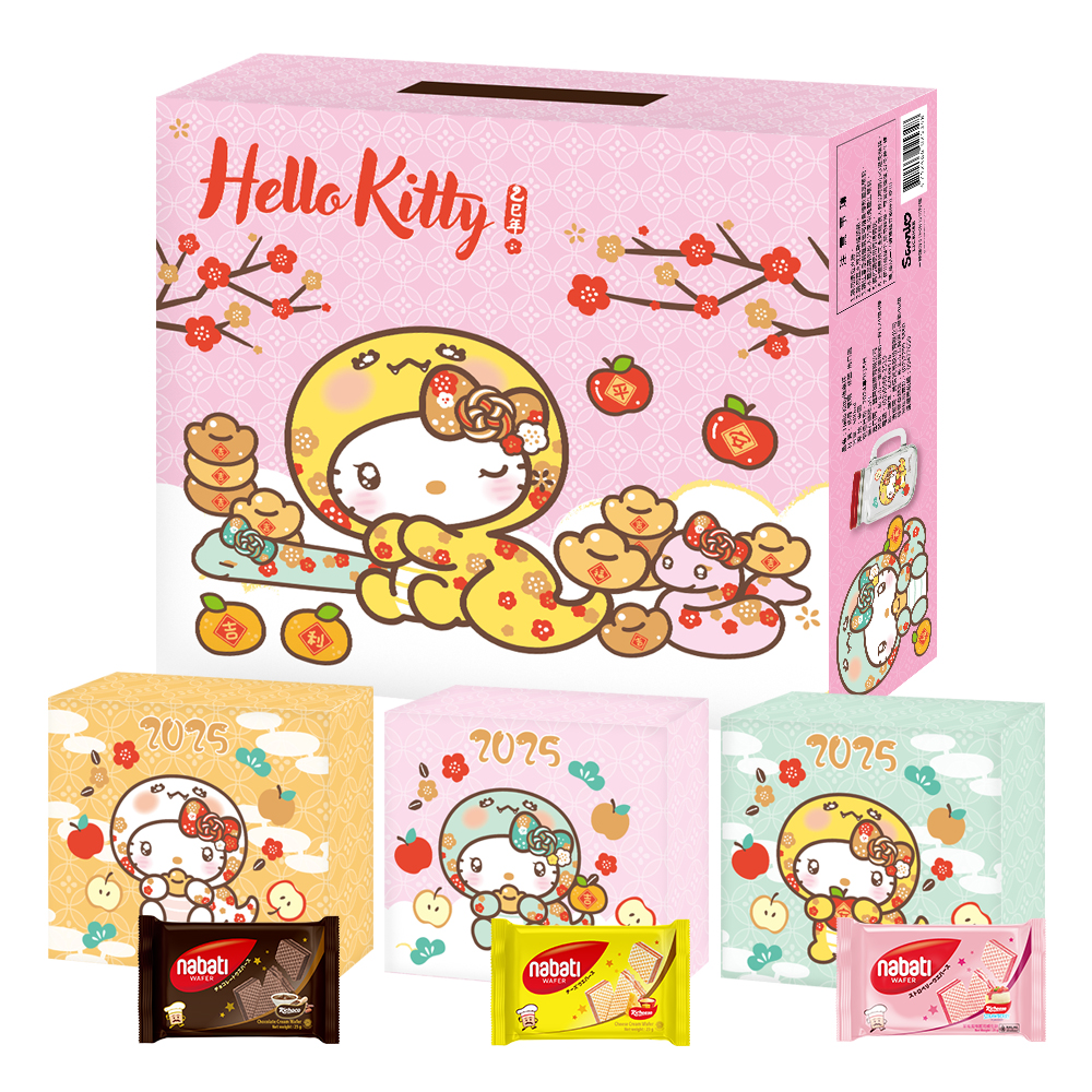 Hello Kitty 麗芝士威化餅禮盒, , large