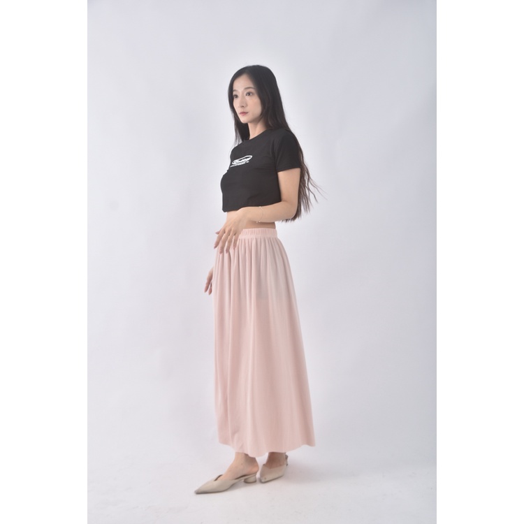 (S) girls monday質感粉色長裙二手衣, , large