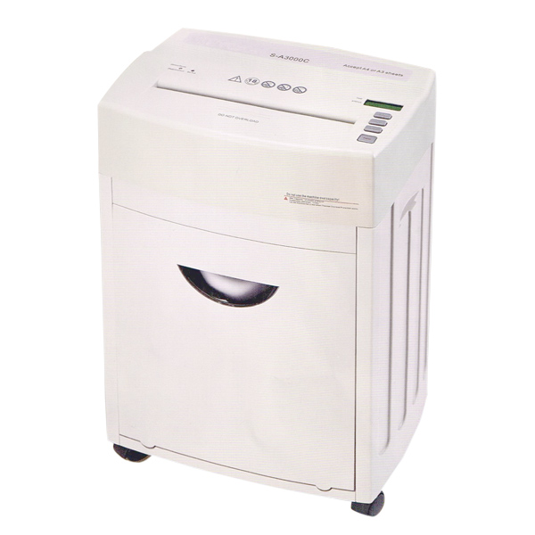 【Universal】電動碎紙機(A3) 短碎狀 可碎信用卡 光碟片 / 台 S-A3000C, , large