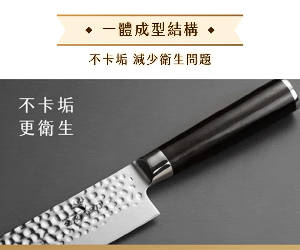 【金門金永利】SK6龍紋捶打大馬士革鋼日式切刀16cm (送鋅合金刨刀), , large